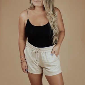 Love Tree Linen Shorts